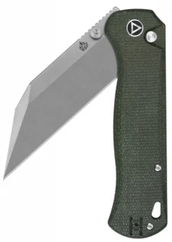 Taschenmesser Swordfish, stonewashed Klinge, grüner Micarta Griff