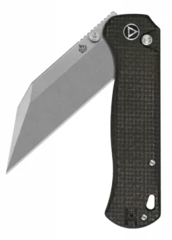 Taschenmesser Swordfish, stonewashed Klinge, brauner Micarta Griff