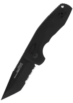 Taschenmesser Tac AU Compact, Tanto, Teilwellenschliff, SOG