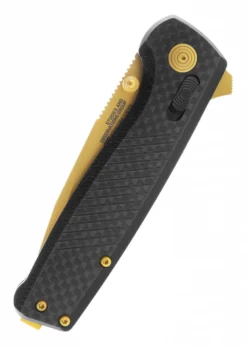 Taschenmesser Terminus XR LTE - Karbon & Gold, SOG