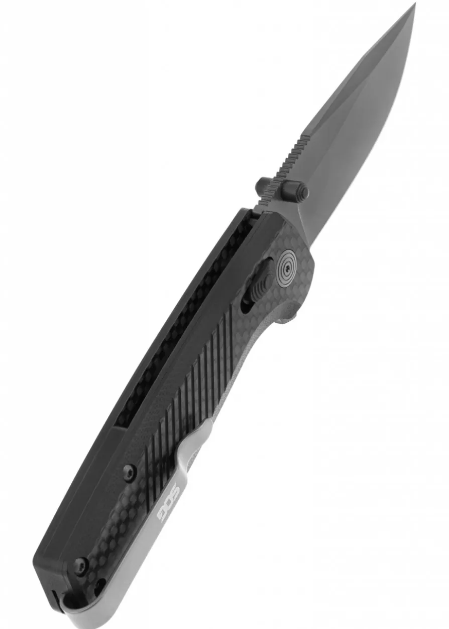 Taschenmesser Terminus XR LTE - Karbon & Graphit, SOG