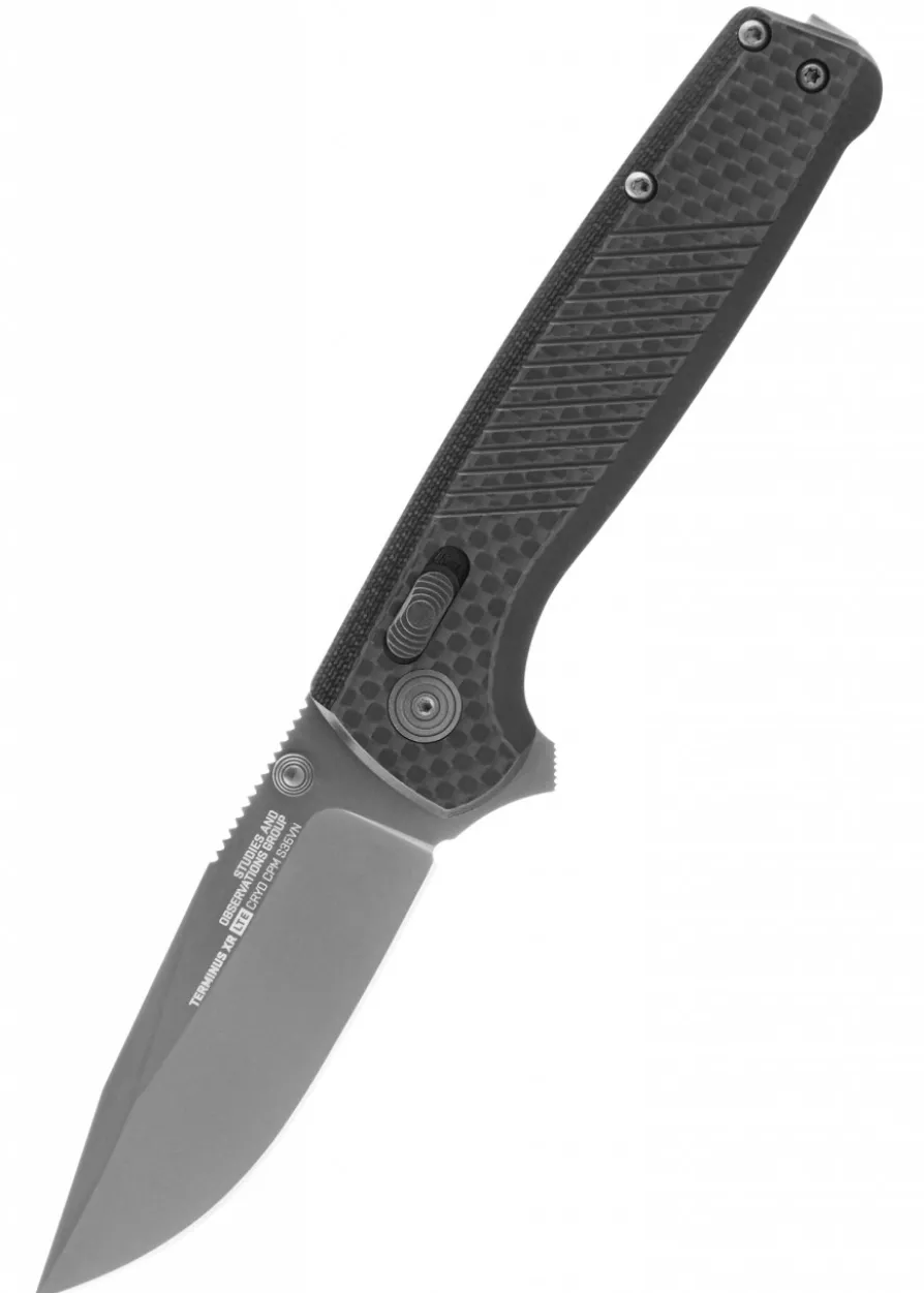Taschenmesser Terminus XR LTE - Karbon & Graphit, SOG