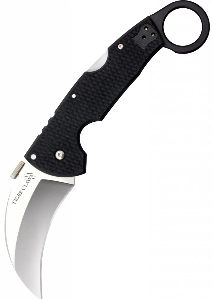Taschenmesser Tiger Claw, Glatte Schneide, S35VN