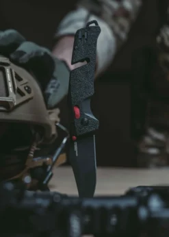 Taschenmesser Trident AT - Schwarz & Rot, SOG