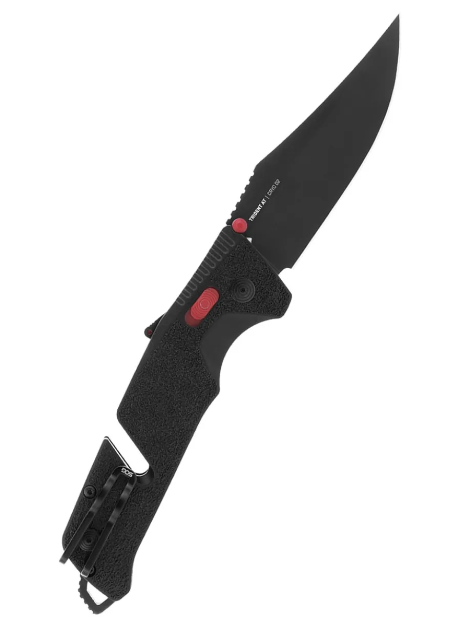 Taschenmesser Trident AT - Schwarz & Rot, SOG