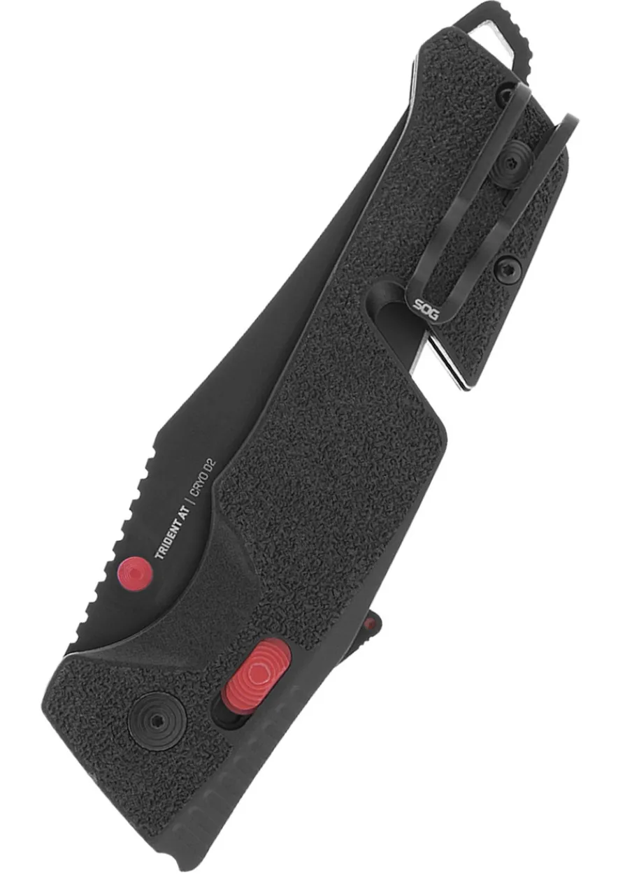Taschenmesser Trident AT - Schwarz & Rot, SOG
