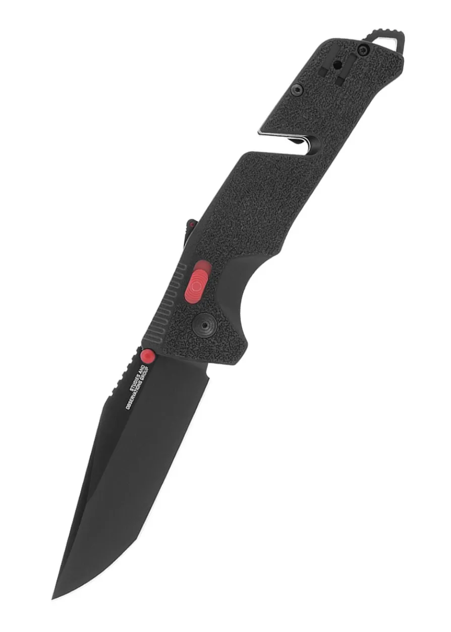Taschenmesser Trident AT - Schwarz & Rot - Tanto, SOG