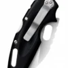 Taschenmesser Tuff Lite, Gezahnte Schneide, Schwarz