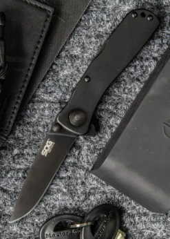 Taschenmesser Twitch II, Schwarz, SOG