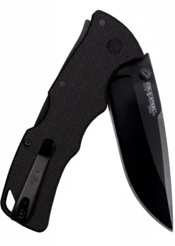 Taschenmesser Verdict, Spear Point, AUS10A, schwarzer Griff, Cold Steel