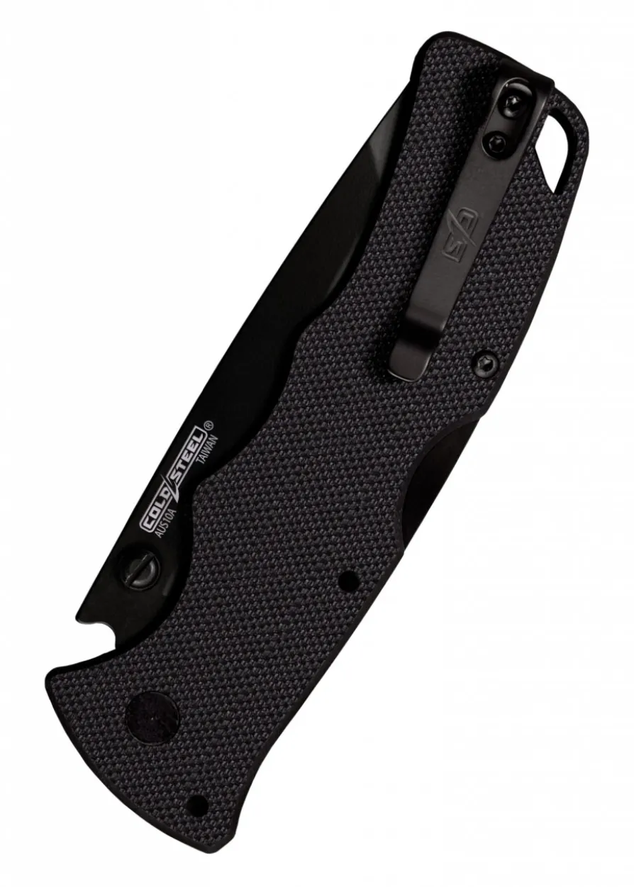 Taschenmesser Verdict, Tanto Point, AUS10A, schwarzer Griff, Cold Steel