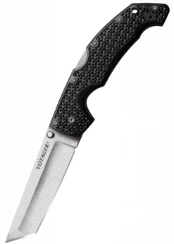 Taschenmesser Voyager Tanto, Large, Glatte Schneide, AUS 10A