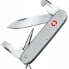 Taschenwerkzeug Pionier, Alox silber gerippt