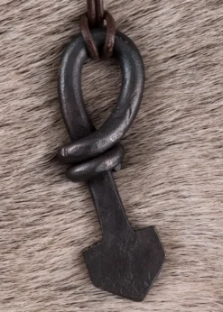 Thorshammer aus Eisen, spitz, handgeschmiedet
