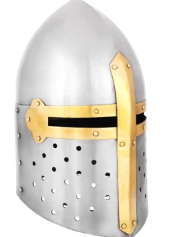 Topfhelm -Sugar Loaf-, ca.1330, 1,6 mm Stahl