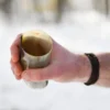 Trinkbecher aus Horn ohne Henkel (ca. 200 ml)