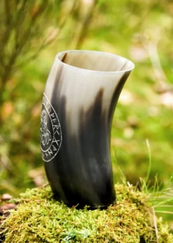 Trinkbecher aus Horn - Sleipnir