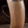 Trinkbecher / Bierkrug aus Horn