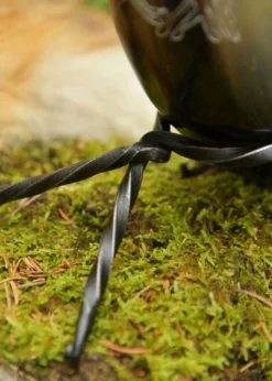 Trinkhorn mit Ständer - Odin reitet Sleipnir