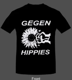 T-Shirt Gegen Hippies