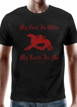 T-Shirt My God is Odin