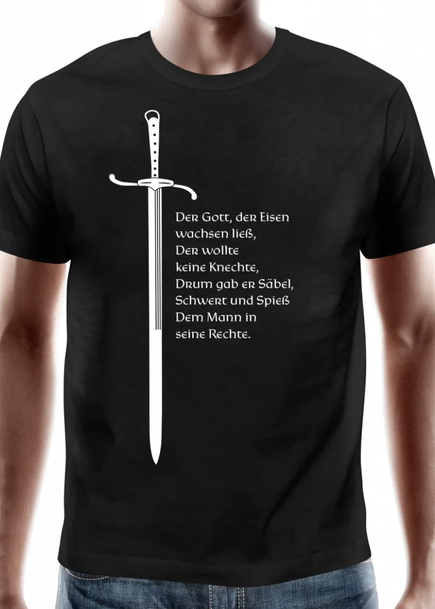 T-Shirt Schwertkämpfer