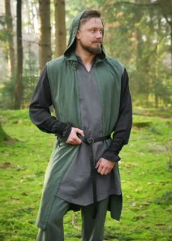 Tunika Ruvan mit Schnürung, grau