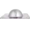 Umbo, Römischer Schildbuckel aus 1,6 mm Stahl, quadratisch - Für eigene Schildbau-Projekte