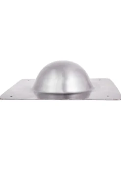 Umbo, Römischer Schildbuckel aus 1,6 mm Stahl, quadratisch - Für eigene Schildbau-Projekte