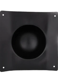 Umbo, Römischer Schildbuckel aus 1,6 mm Stahl, quadratisch, gewölbt - Für eigene Schildbau-Projekte