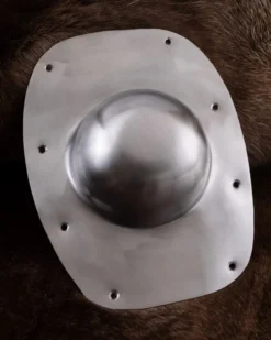 Umbo, Römischer Schildbuckel mit Schrauben, Stahl