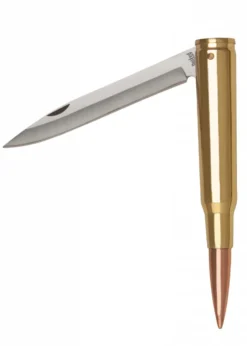 United 50 Cal. Bullet Folding Knife, Klappmesser in Patronenform