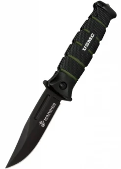 USMC Combat Taschenmesser, Schwarz & Grün