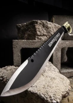 USMC Semper FI Sawback Machete