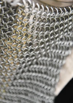 Vendelhelm mit Kettenbrünne, 1,2 mm Stahl