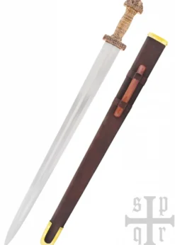 Vendelzeit-Schwert aus Gotland (Broa), 8. Jh., Bronze-Griff