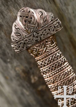 Vendelzeit-Schwert aus Gotland (Broa), 8. Jh., Bronze-Griff