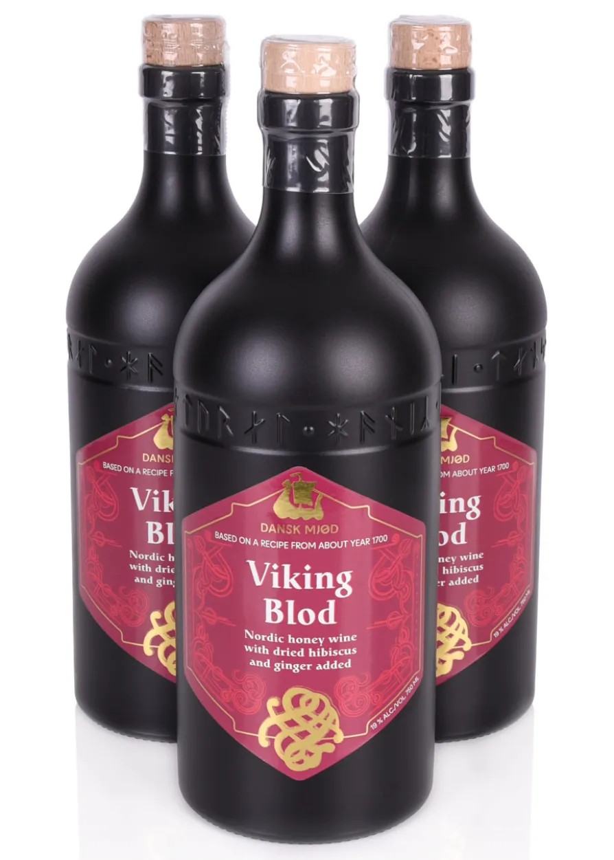 Viking Blod - Met, 19% Vol., 0,75l Flasche - Dansk Mjød