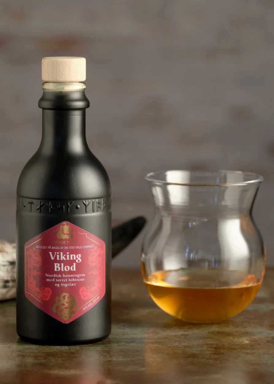 Viking Blod - Met, 19% Vol., 0,25l Flasche - Dansk Mjød