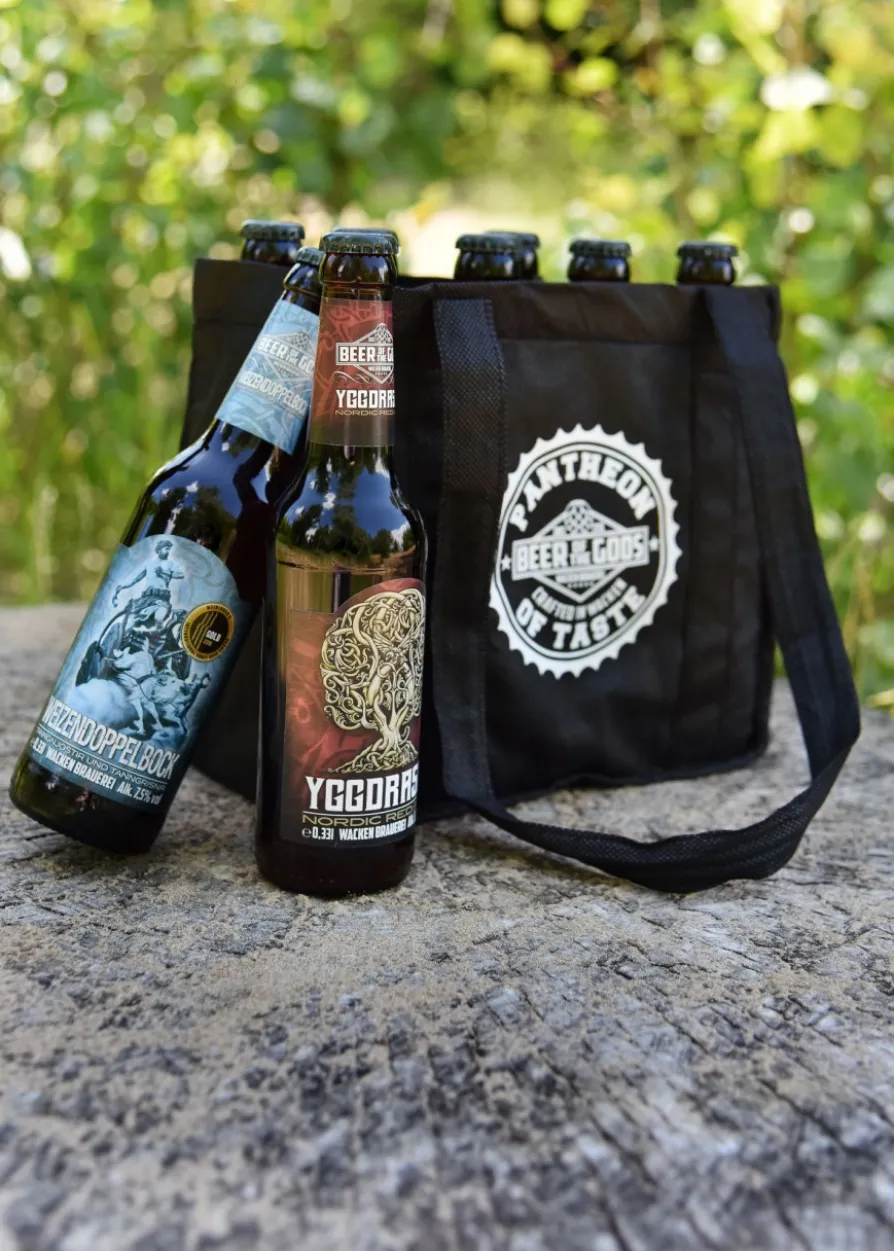 Viking Handbag - Bier-Tasche für 8 x 0,33L Flaschen - Wacken Brauerei