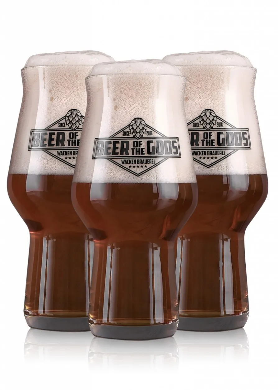 Wacken Brauerei - Bierglas Beer of the Gods, Craftmaster One, 300 ml