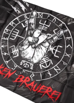 Wacken Brauerei Flagge Vegvisir, 90 x 150 cm
