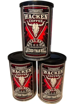 Wacken Kaffee 200g Dose, gemahlen