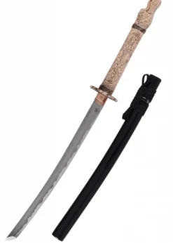 Wakizashi Inmortal mit Griff in Elfenbeinoptik