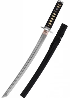 Wakizashi mit schwarzer Holzscheide, Marto