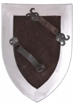 Wappenschild aus Stahl mit Innenpolster