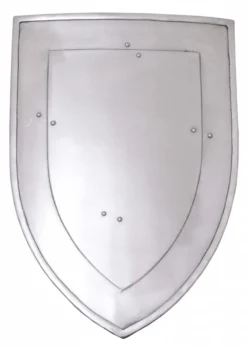 Wappenschild aus Stahl mit Innenpolster