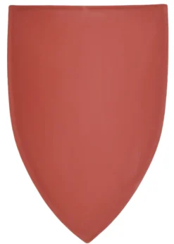 Wappenschild aus Stahl, Rohling zum Selbstbemalen