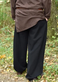 Weite Mittelalter-Hose Hermann, schwarz