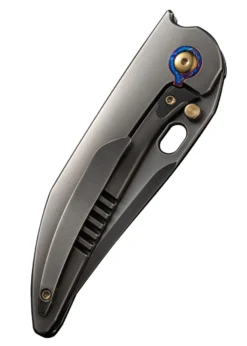 We Knife ATTOR GRAY TITANIUM POLISHED; Taschenmesser